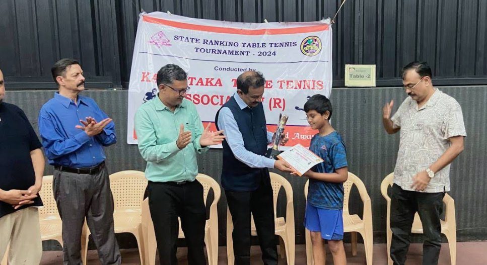 Paanchajanya Table Tennis Academy award