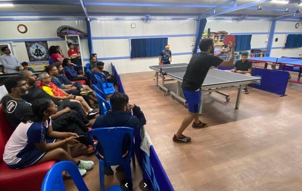Coaching clinic and match demonstration